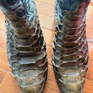 Justin Boots Exotic Python Men's Boots